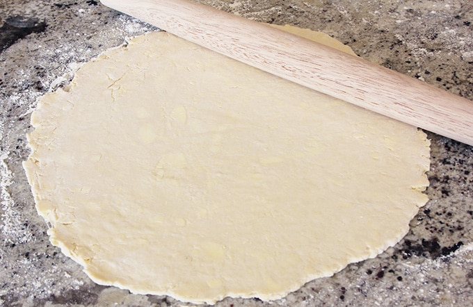 rolling out Tartine flaky tart pastry