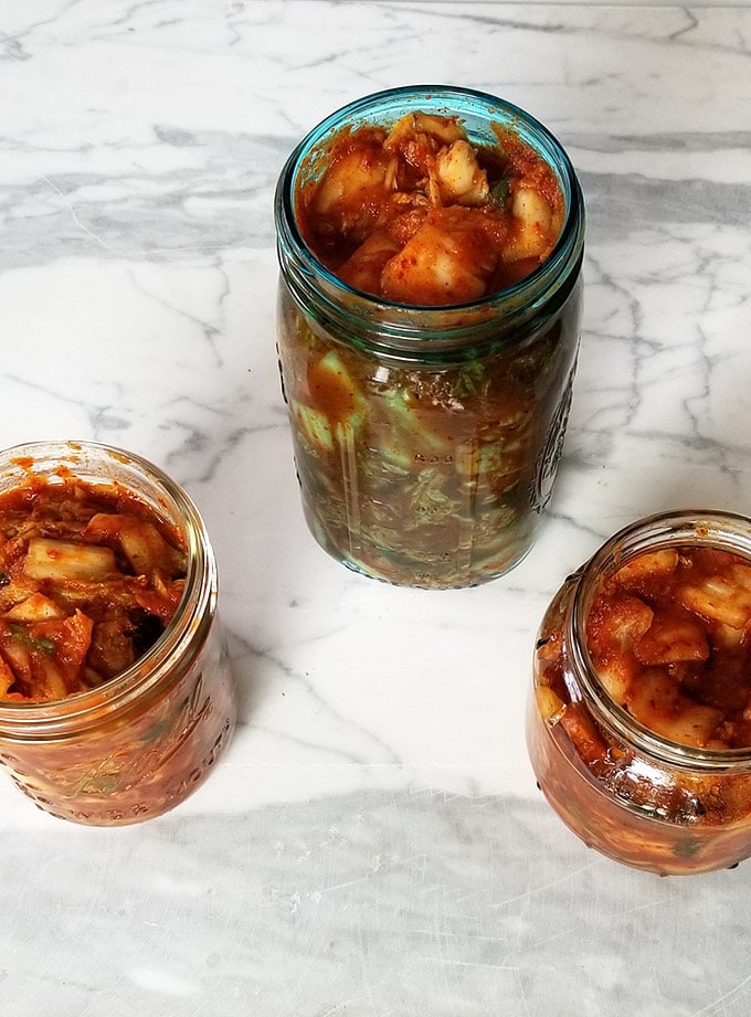 vegetarian kimchi recipe