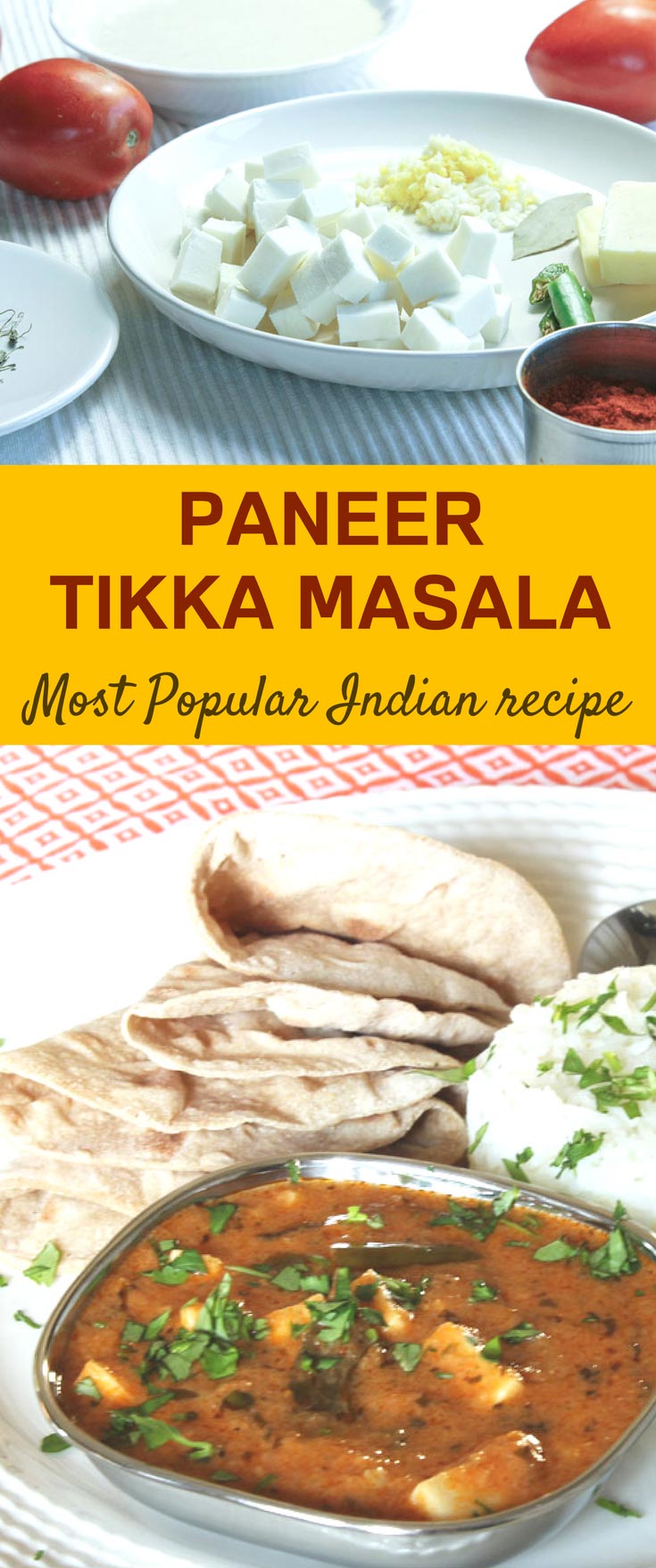 Healthy Paneer Tikka Masala With Cashew Cream