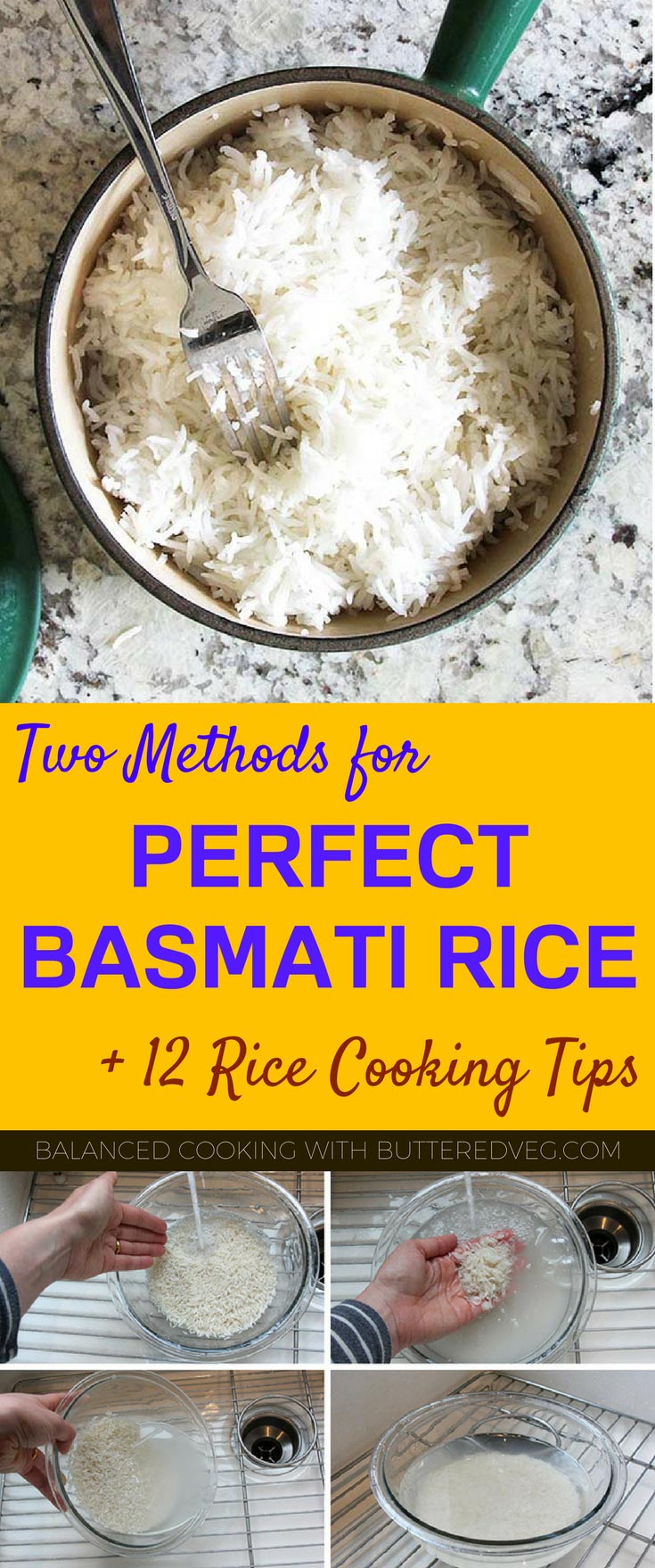 Two Methods For Perfect Basmati Rice