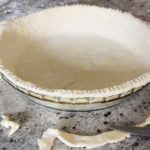 Tartine flaky tart pastry pressed into a pie dish
