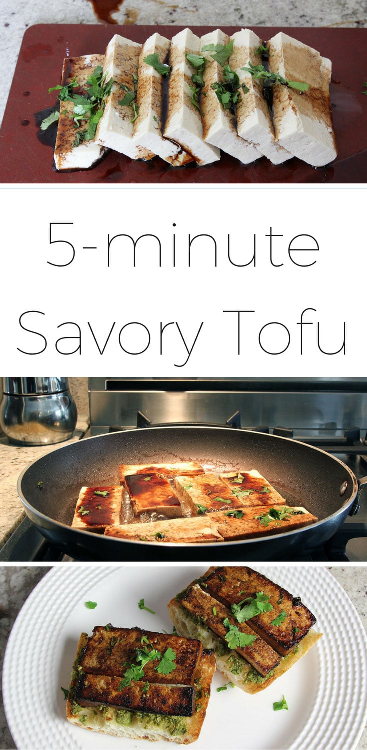 5-Minute Savory Tofu (You’ll Thank Me For This)