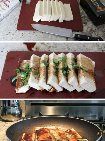 5 minute savory tofu