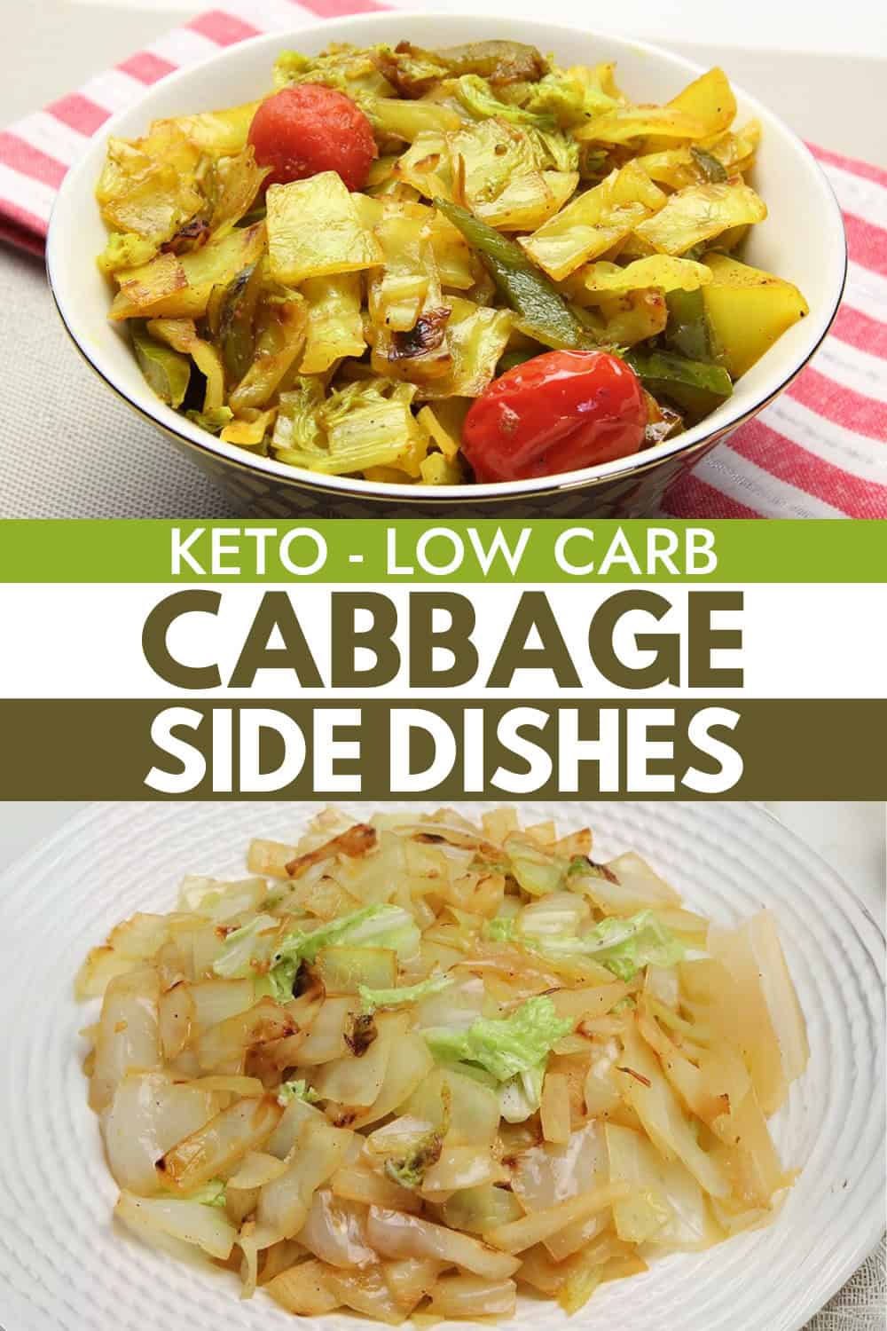 Braised Ghee Cabbage, Two Ways