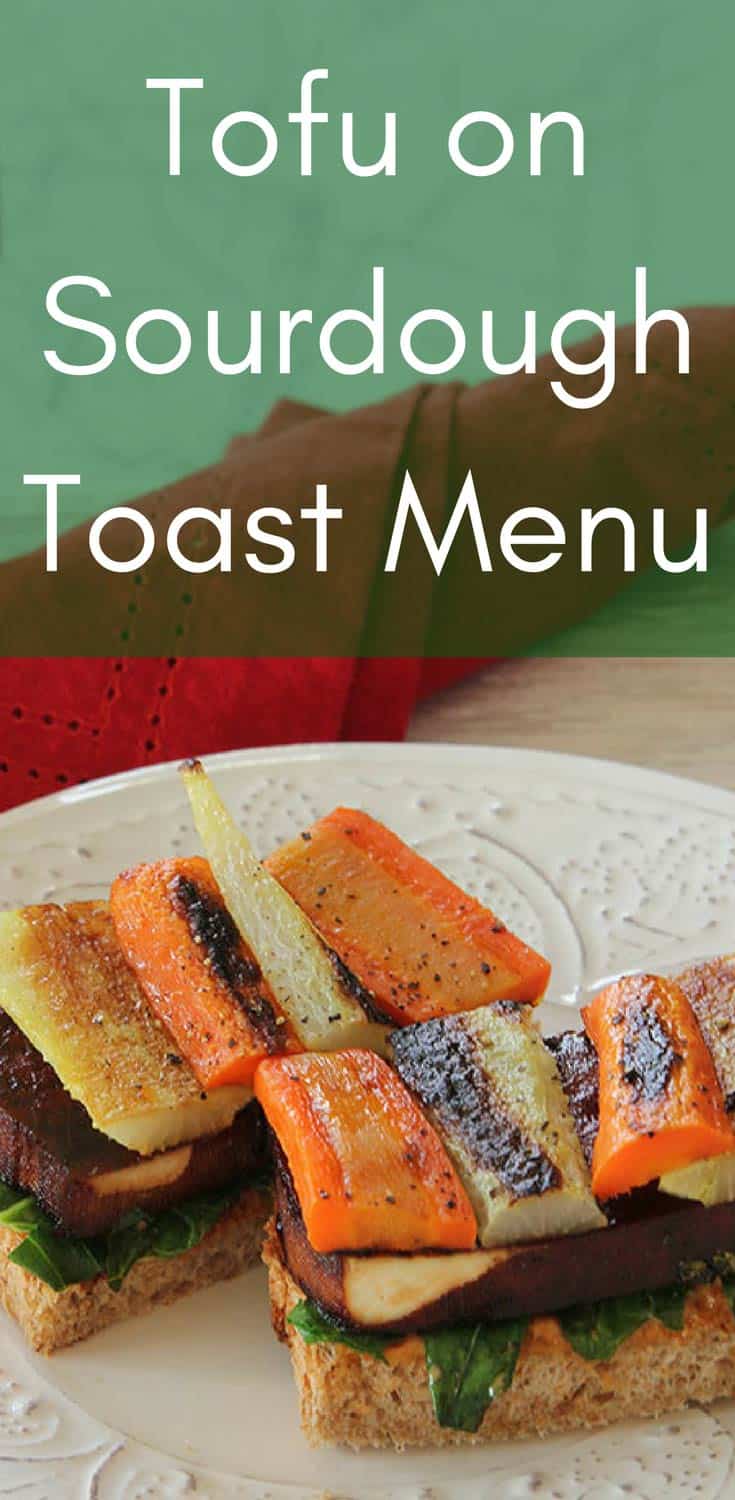 Tofu On Sourdough Toast Lunch Menu