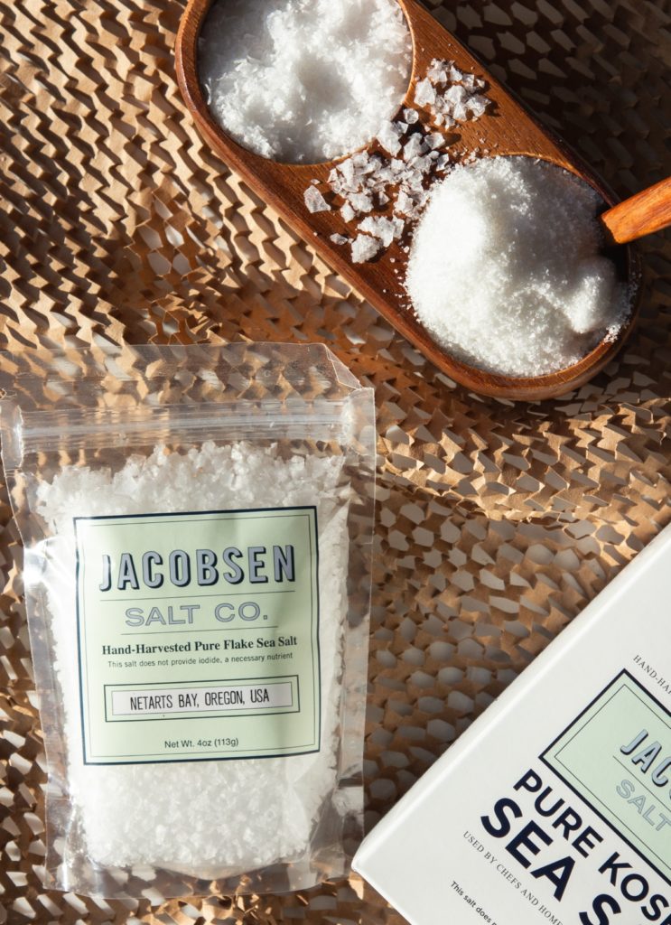 Jacobsen Salt Co. packaged salt