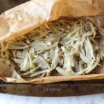 fennel and onion baked in parchment