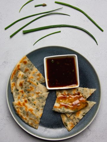 Chinese scallion pancake