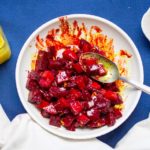 savory beets with turmeric and ghee