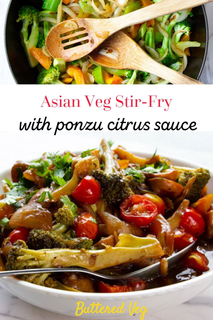 Legit Asian Veg Stir-Fry With Ponzu Citrus Sauce