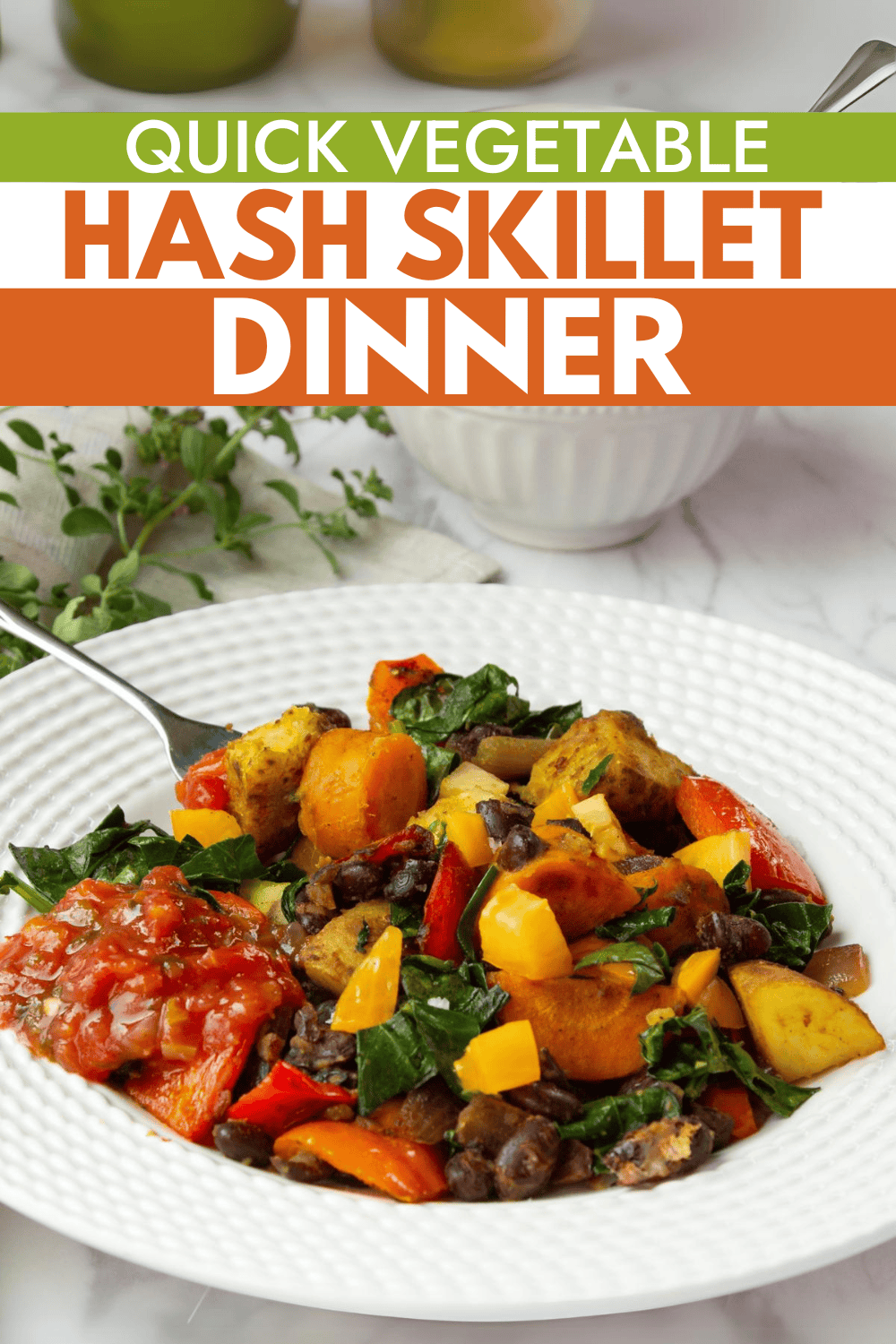 Quick Vegetable Hash Skillet Dinner
