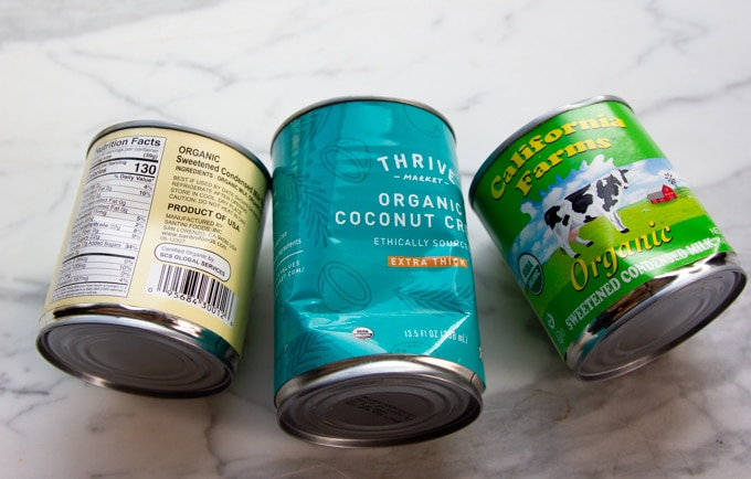 Dented cans from Thrive Market 