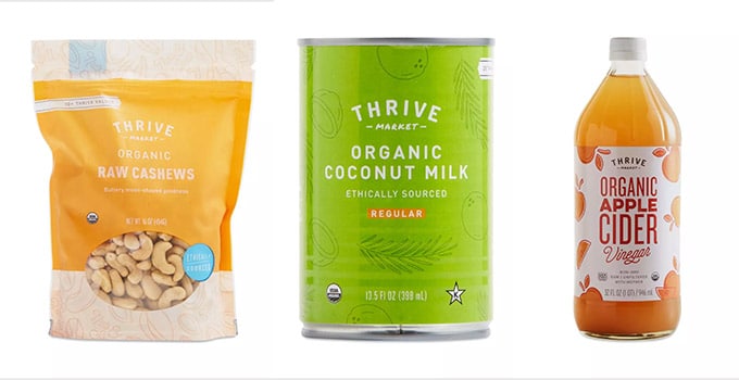 Thrive market private label products