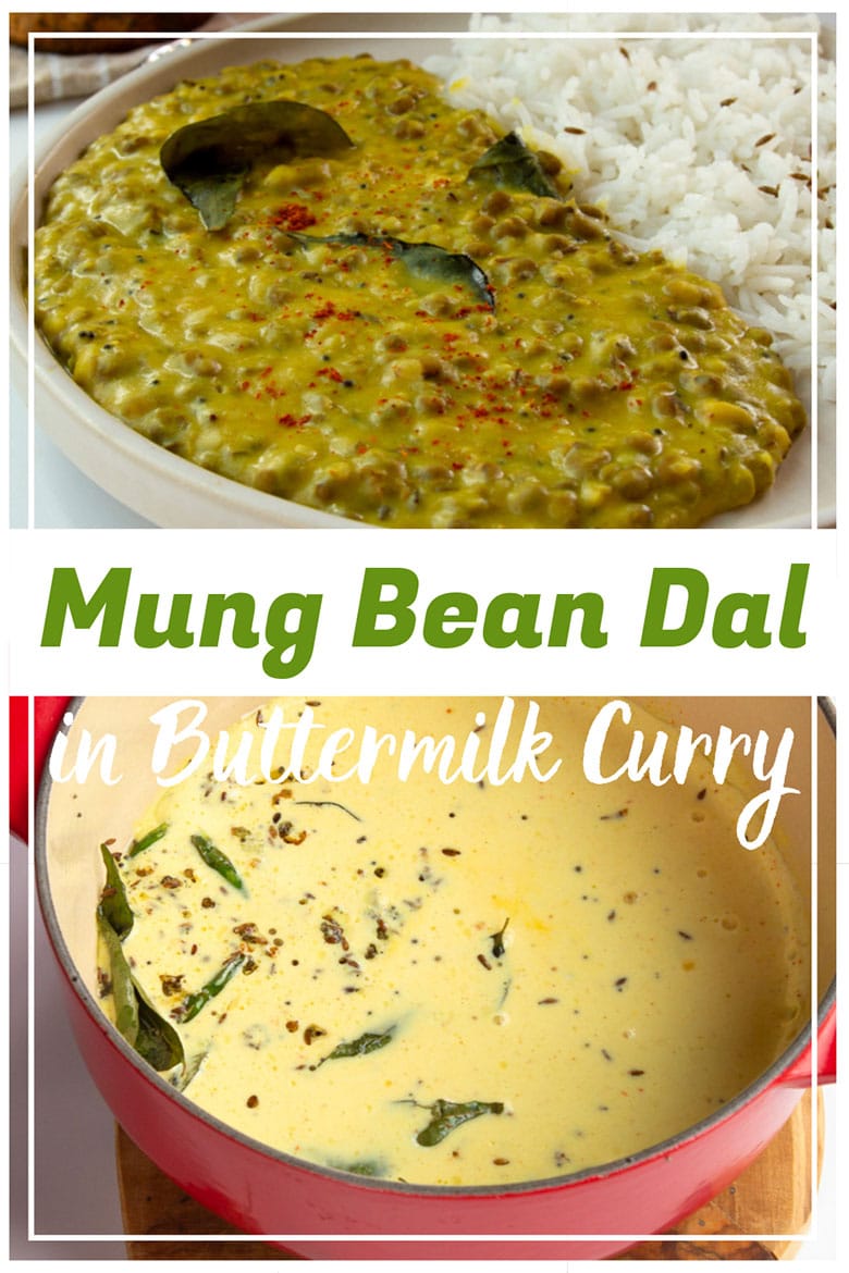 Soothing Mung Bean Dal in Buttermilk Curry