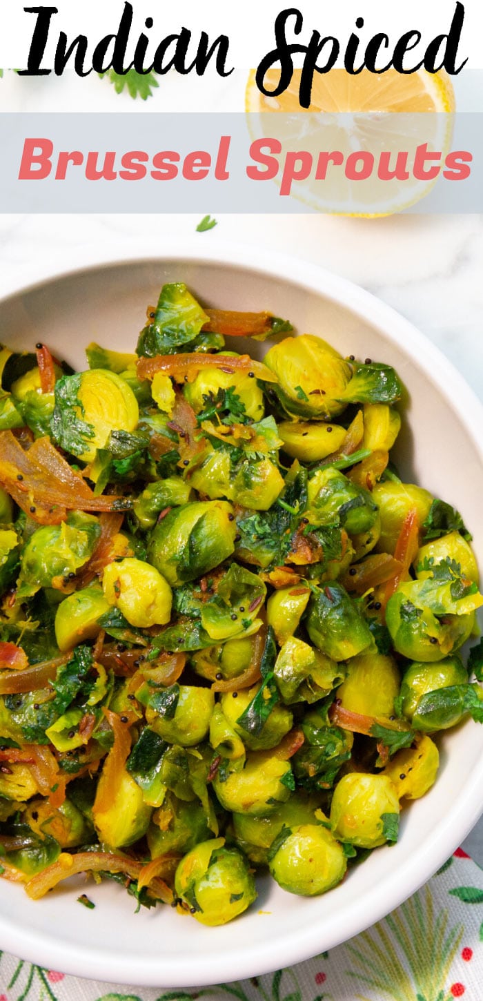 Indian Spiced Brussel Sprouts