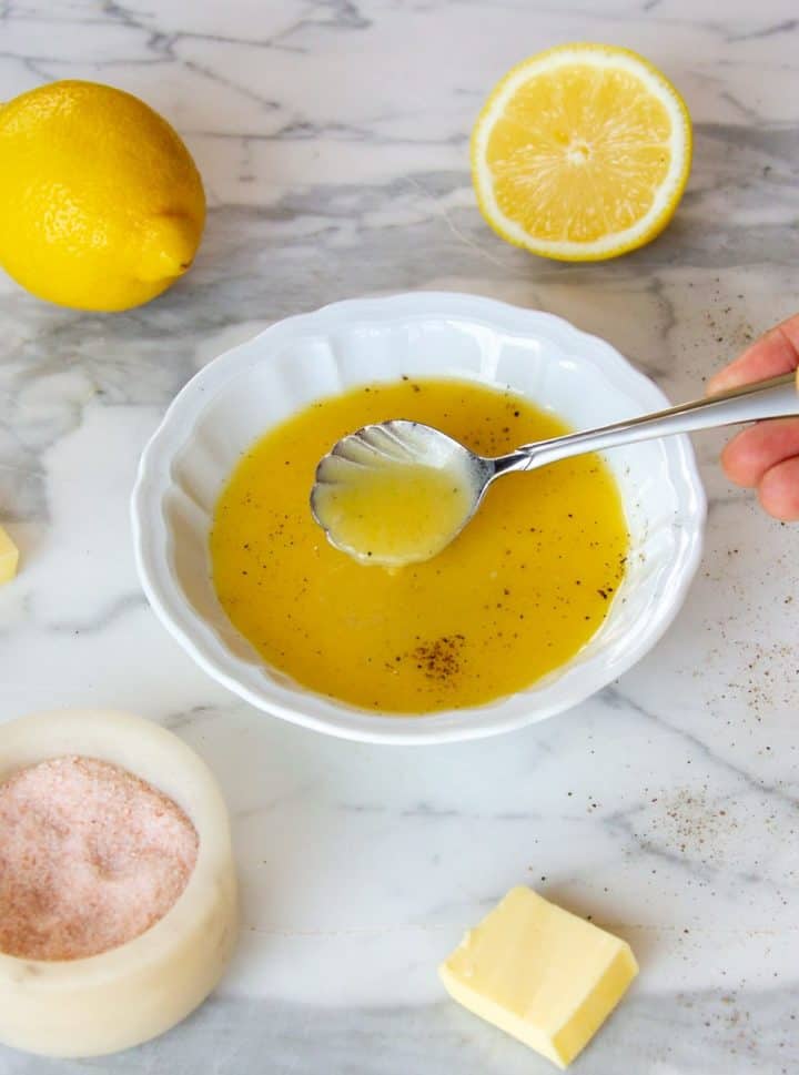 Easy Garlic Lemon Butter Sauce Vegetarian Recipes for Mindful Cooking