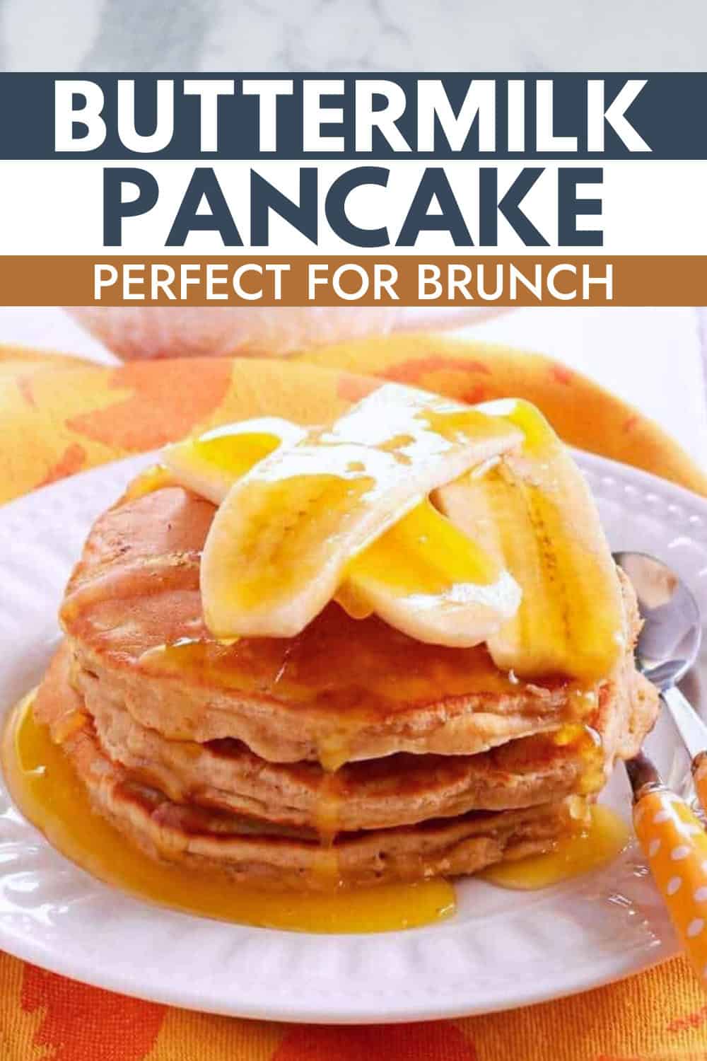 Banana Pancake with Buttermilk