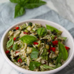 grilled vegetable orzo salad
