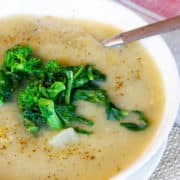 Healthier Creamy Potato Soup