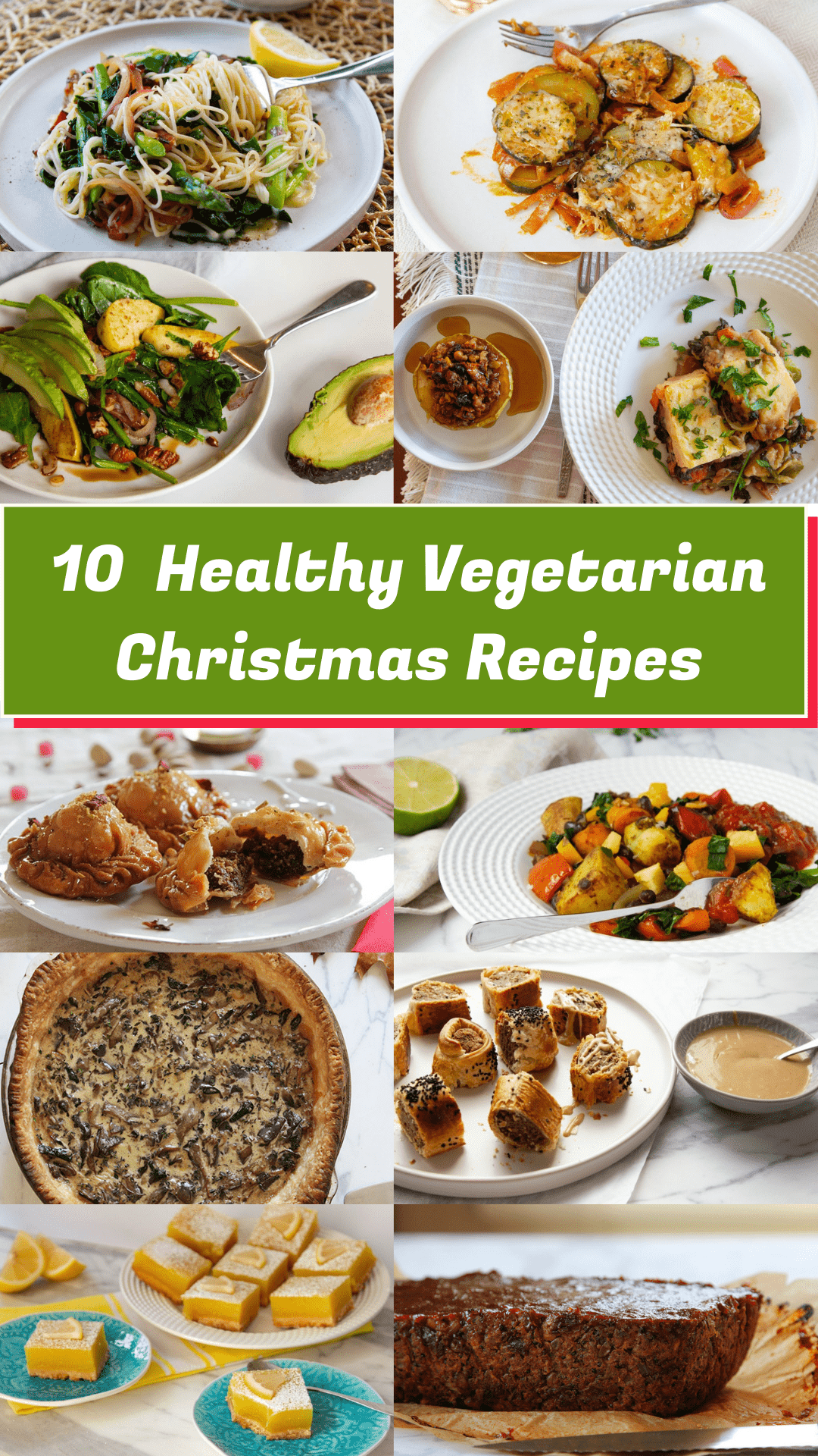 10 Healthy Vegetarian Christmas Recipes