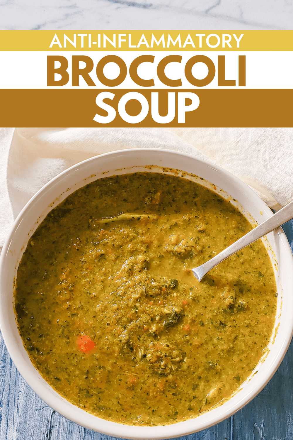 Anti-inflammatory Broccoli Soup (30 Minutes)