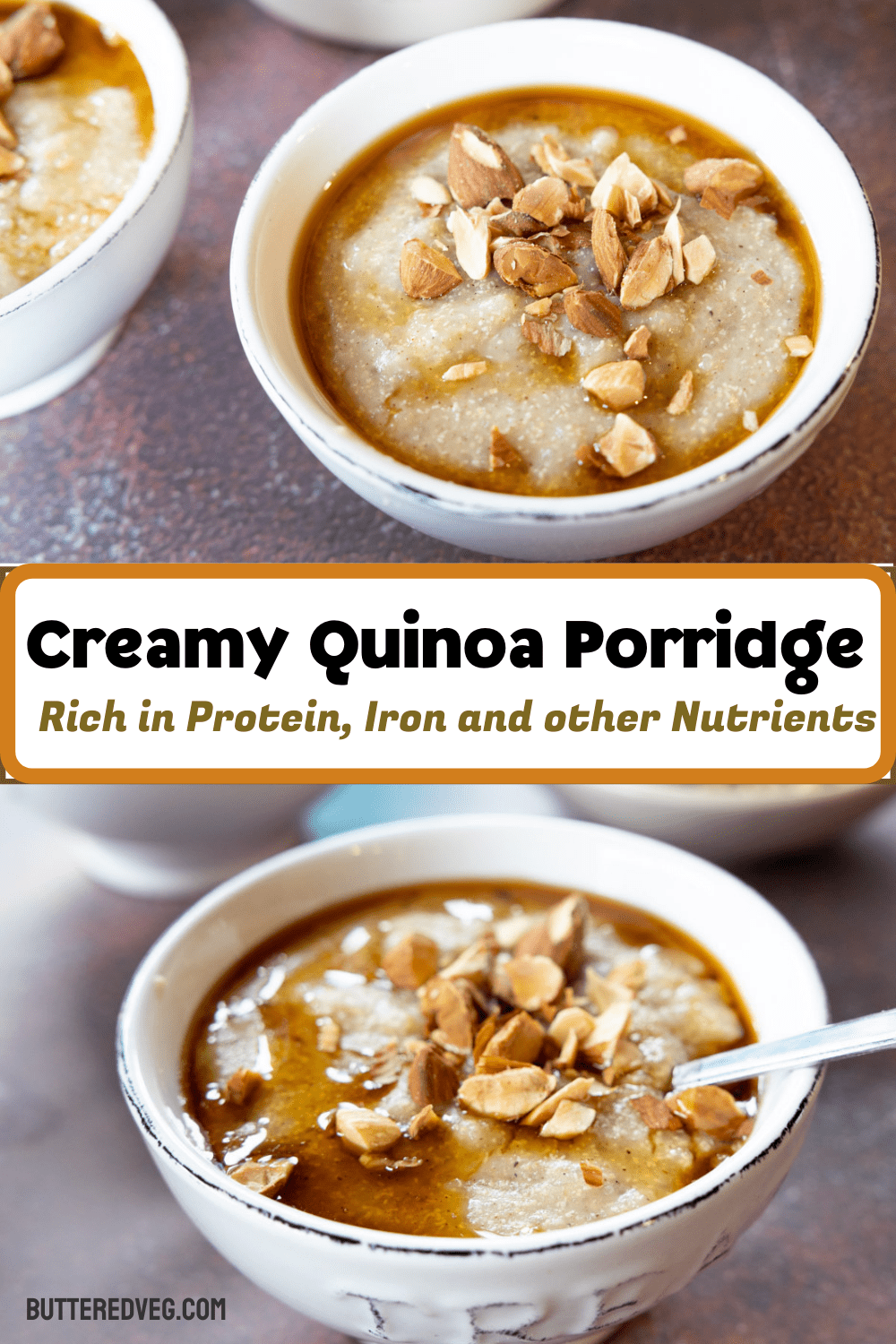 Cream of Quinoa Breakfast Porridge