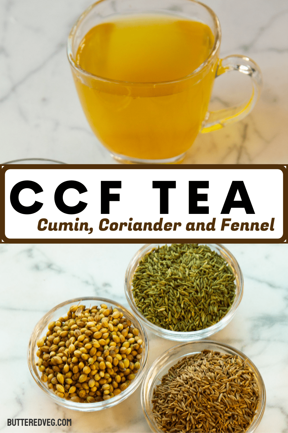 Digest & Detox With CCF Tea (Cumin, Coriander & Fennel)
