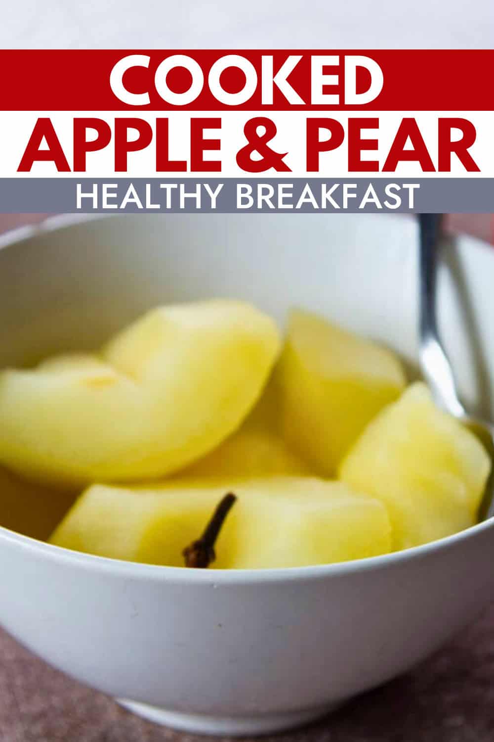 Cooked Apple or Pear Breakfast