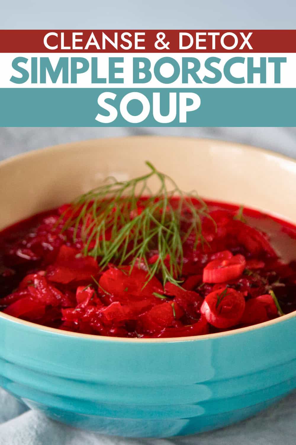 Vegan Borscht Beet Soup (Oil-free)
