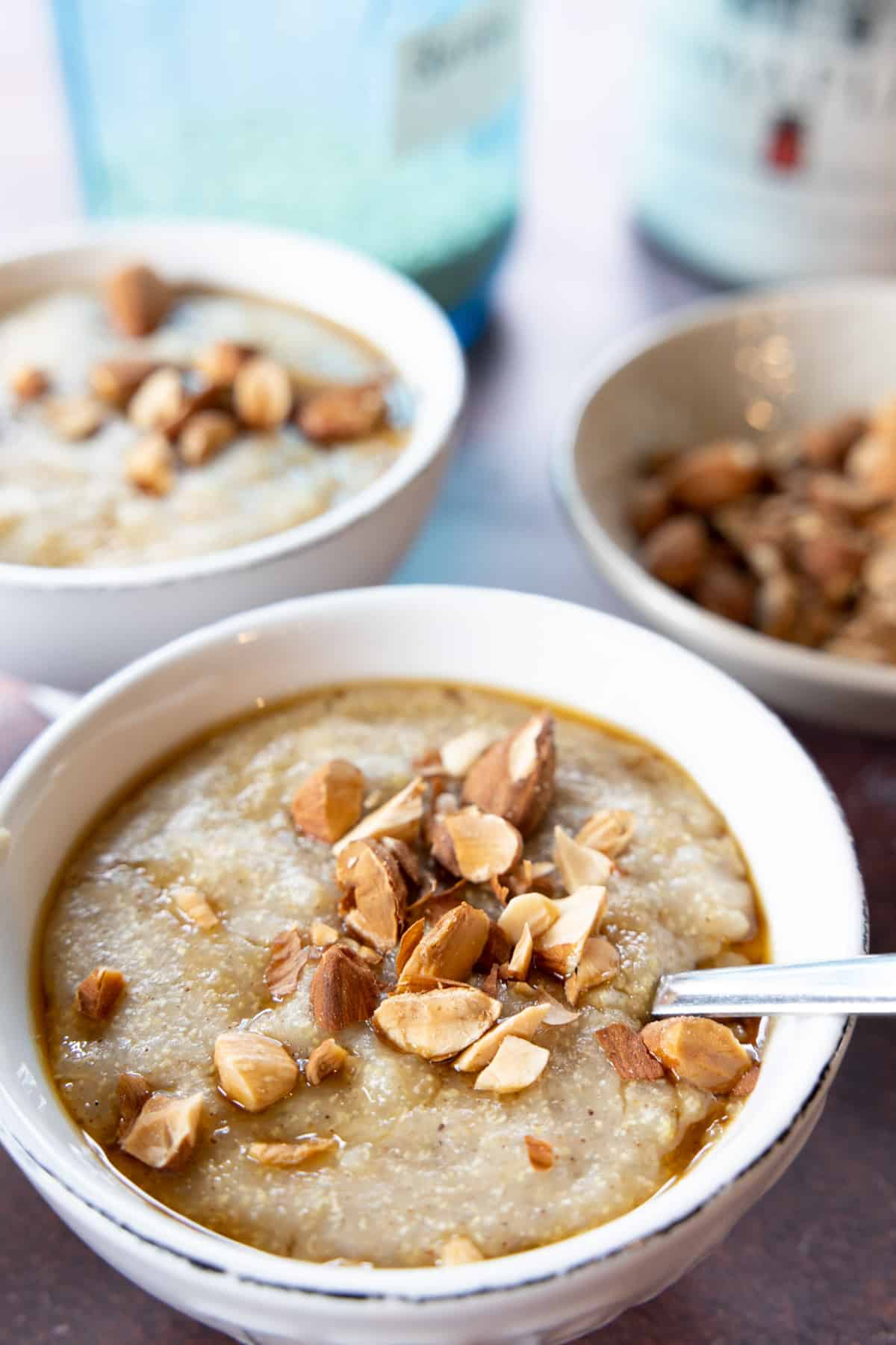 Cream of Quinoa Breakfast Porridge Vegetarian Recipes for Mindful Cooking