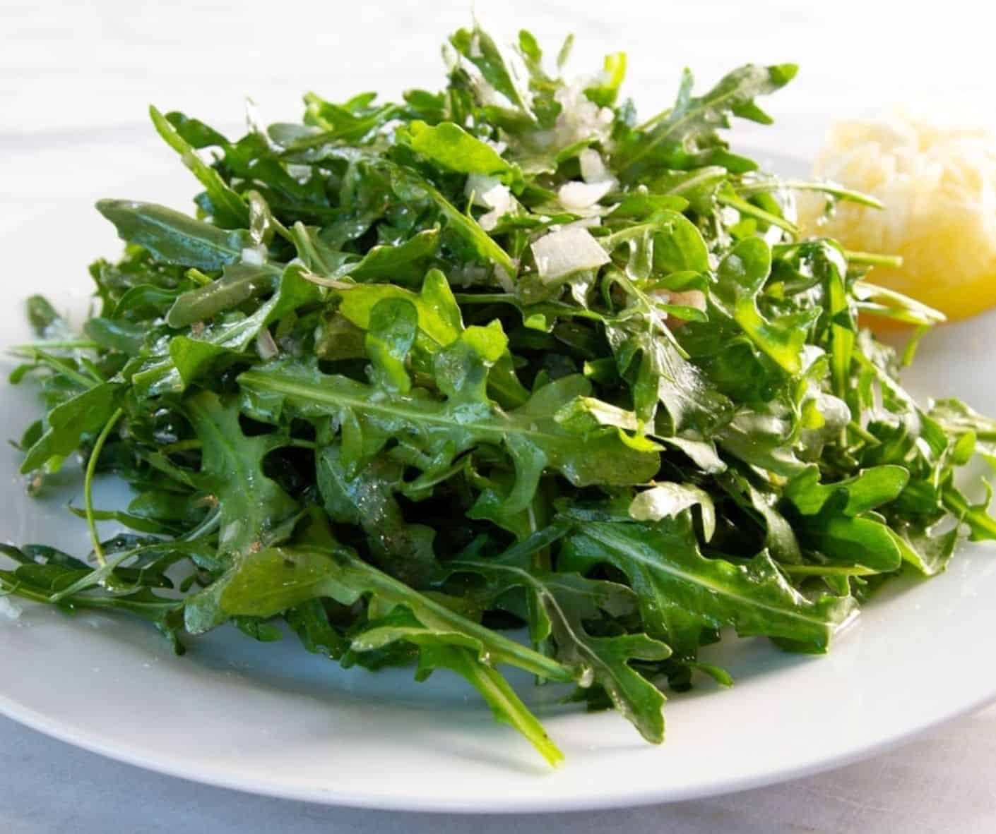 Arugula Salad with Lemon & Olive Oil
