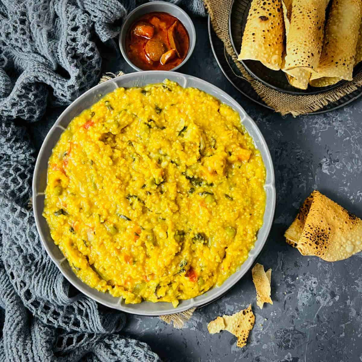 Instant Pot Millet Khichdi