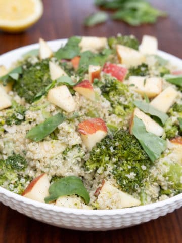 vegan broccoli salad