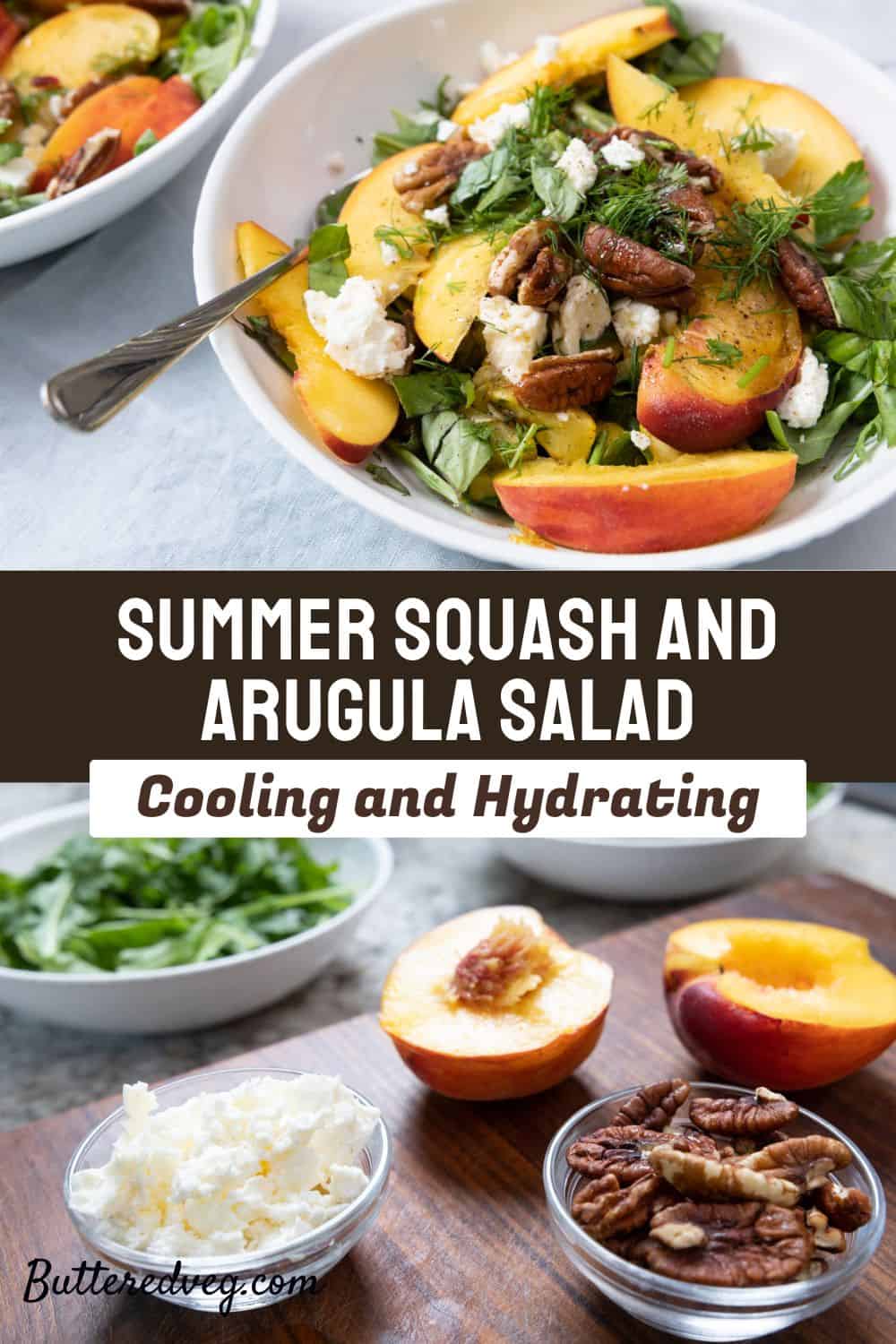 Summer Squash & Arugula Salad