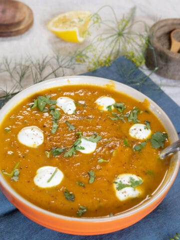 Ayurvedic Carrot Soup (Instant Pot)