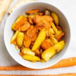carrots and parsnip side dish