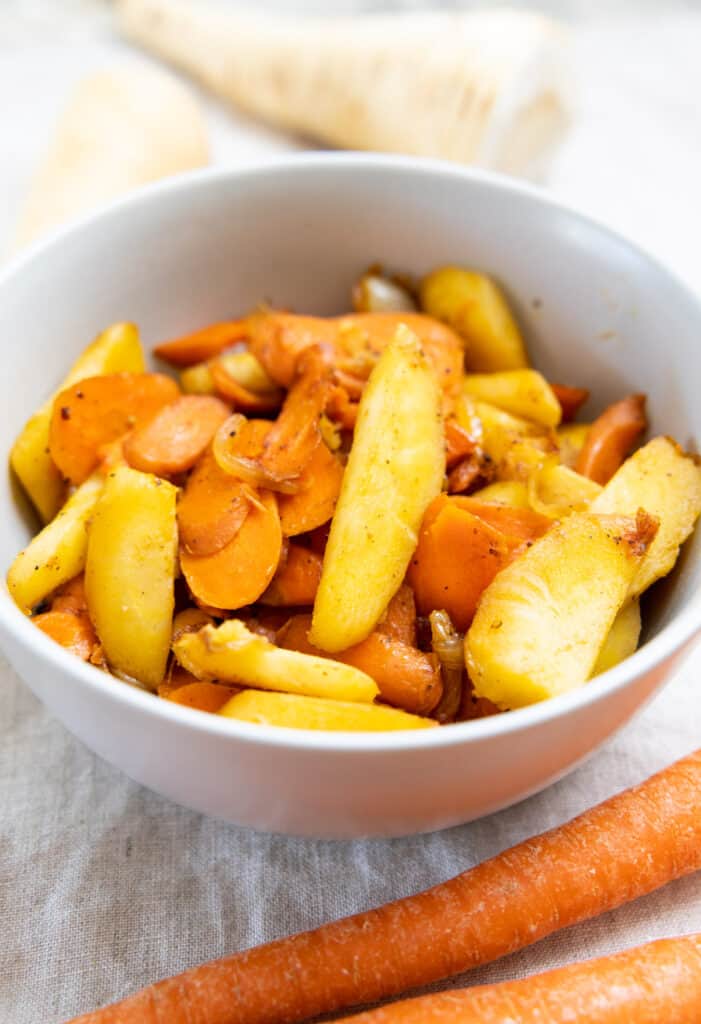 Parsnips and Carrots Recipe Vegetarian Recipes for Mindful Cooking