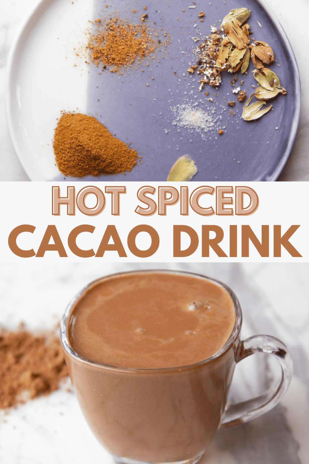 Hot Spiced Cacao Drink