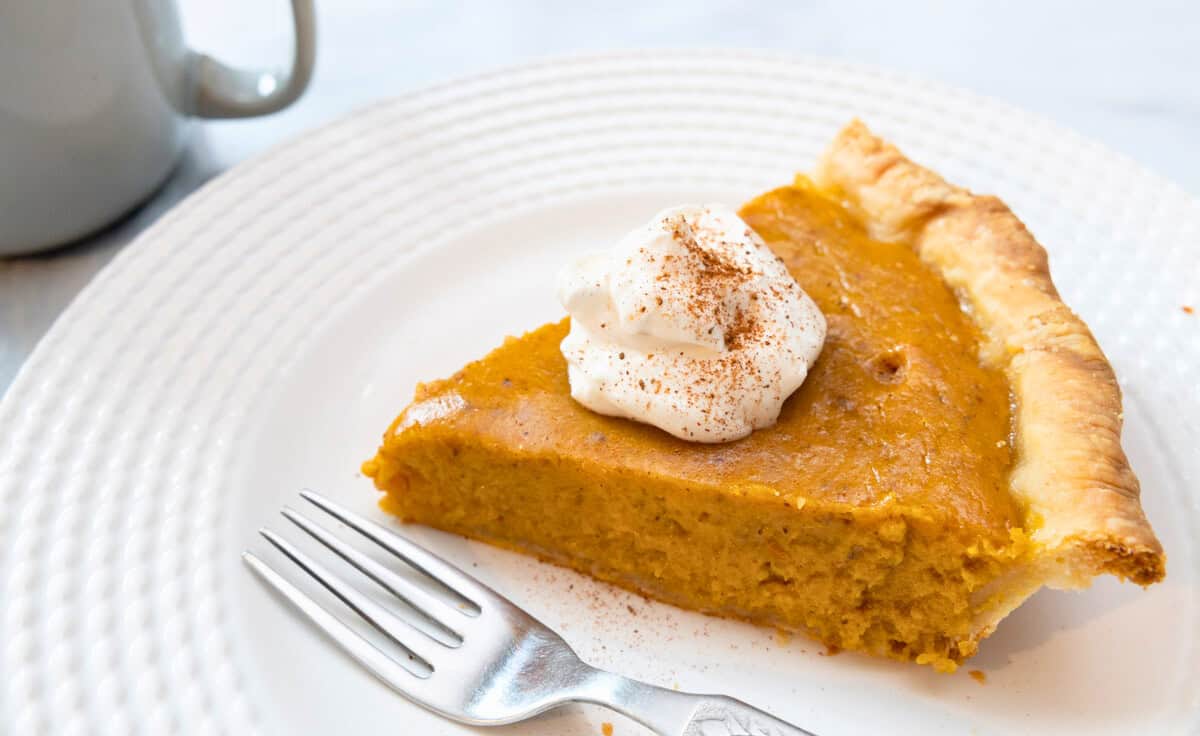 eggless pumpkin pie