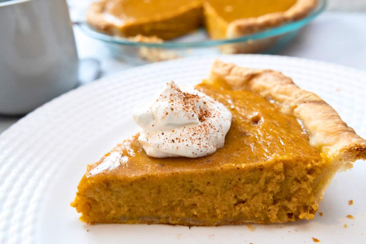 eggless pumpkin pie