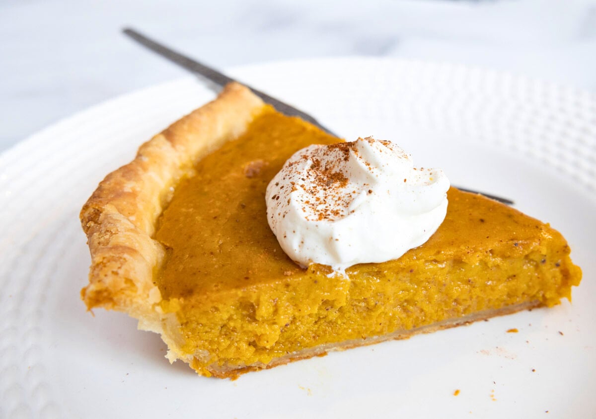 eggless pumpkin pie