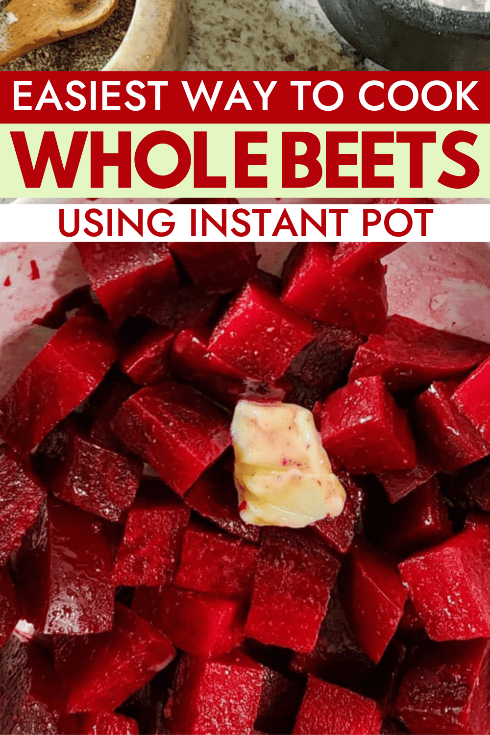 Easy Instant Pot Whole Beets