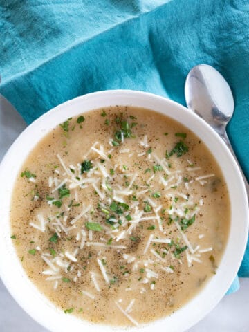 Winter White Vegetable Soup