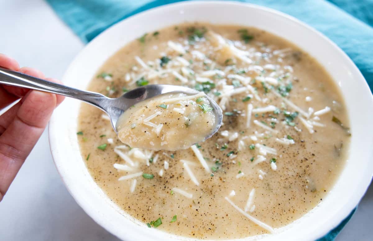 Winter White Vegetable Soup
