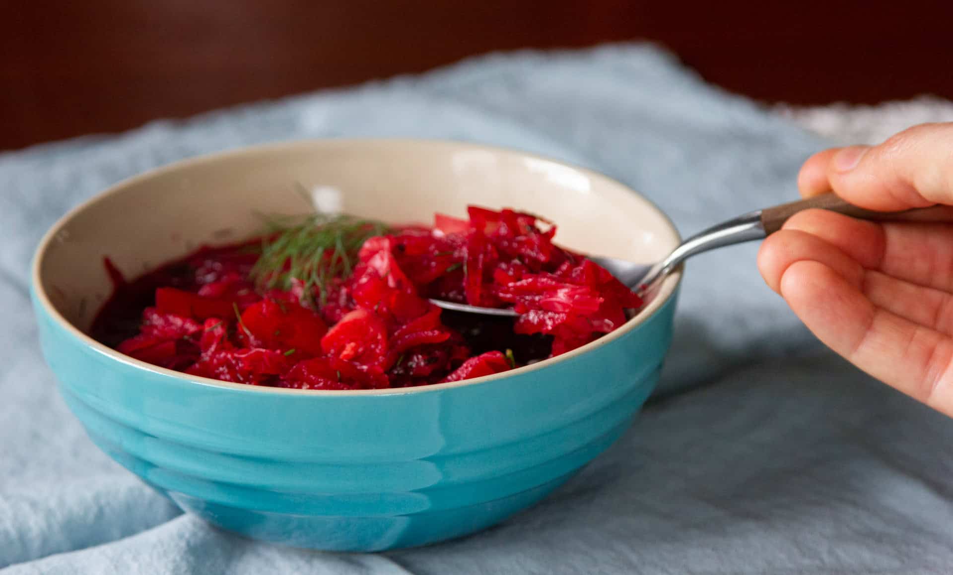 bowl of borscht