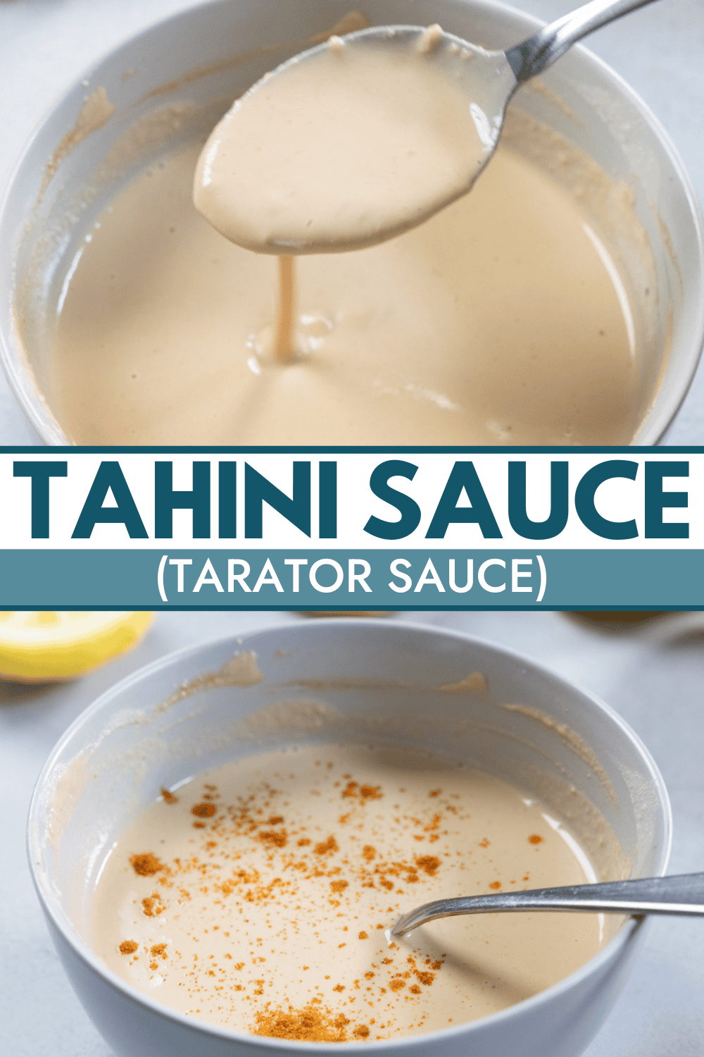 Tahini Sauce (Tarator)
