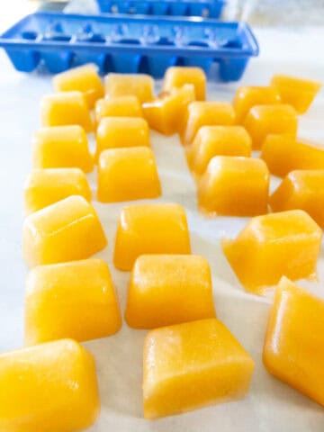Juice ice Cubes