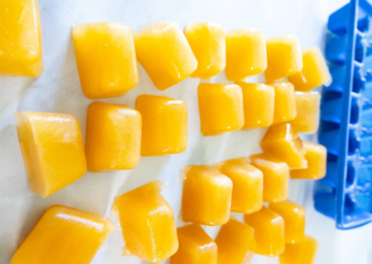 Juice cubes
