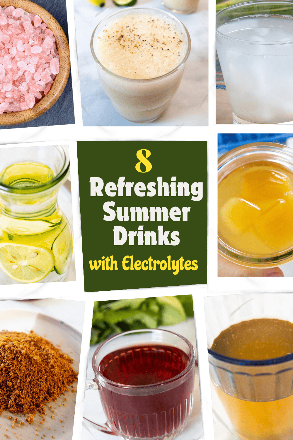 8 Refreshing Summer Drinks with Electrolytes