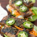 Vegan Banh Mi Sandwich w/ Marinated Tofu & Pickled Vegetables